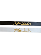 Cargar imagen en el visor de la galería, Banda para ramo Felicidades

