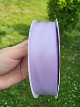Cargar imagen en el visor de la galería, satin 1.5 pulg color morado lila 100 y doble cara
